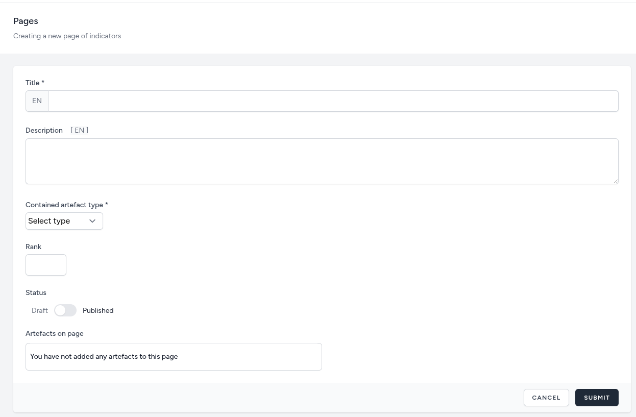 Add Page