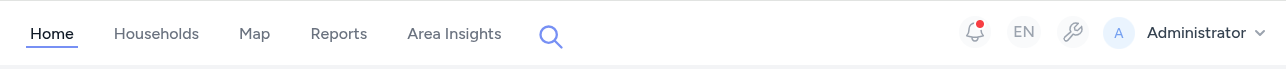 Top Navigation Bar